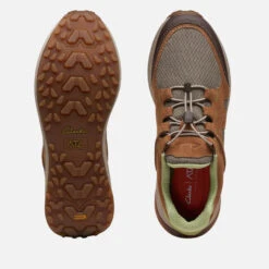 Clarks Men's ATL Trail Walk Mesh And Suede Trainers -Cheap Stepwise Footwear Store 14228431 6845025759781683