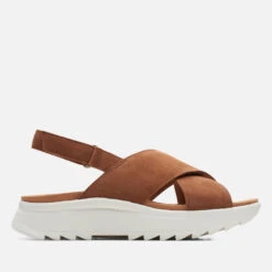 Clarks DashLite Wish Suede Sandals