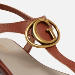 Guess Women's Miry Leather Sandals -Cheap Stepwise Footwear Store 14231801 1485049125068020