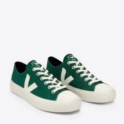 Veja Men’s Wata II Cotton-Canvas Trainers -Cheap Stepwise Footwear Store 14232131 5005029383695805