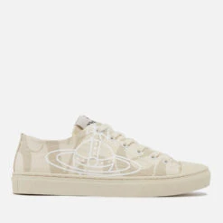 Vivienne Westwood Women’s Monogrammed Canvas Trainers