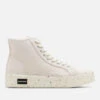 Good News Juice Cotton-Canvas Hi-Top Trainers
