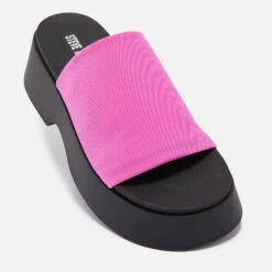 Steve Madden Throw Back Canvas Mules -Cheap Stepwise Footwear Store 14236049 1355035383367266