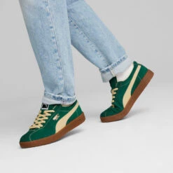 Puma Men's Delphin Low Top Suede Trainers -Cheap Stepwise Footwear Store 14238214 2935034577761693