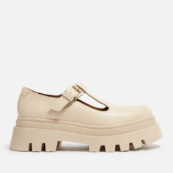 ALOHAS Women's Diane Leather Mary Jane Flats