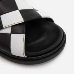 ALOHAS Women's Marshmallow Leather Sandals -Cheap Stepwise Footwear Store 14239072 2015035136721282