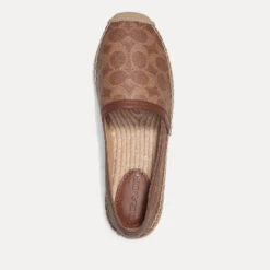 Coach Women’s Collins Leather-Trimmed Coated Canvas Espadrilles 6 Coach Women’s Collins Leather-Trimmed Coated Canvas Espadrilles -Cheap Stepwise Footwear Store 14241360 1045036670552447