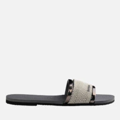 Havaianas Trancoso Woven Rubber Slide Sandals -Cheap Stepwise Footwear Store 14248412 1365047563535980