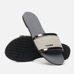 Havaianas Trancoso Woven Rubber Slide Sandals -Cheap Stepwise Footwear Store 14248412 7755047563482133