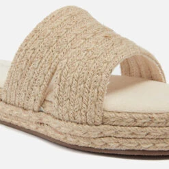 EMU Australia Women's Fern Jute Flatform Slides -Cheap Stepwise Footwear Store 14264987 2625041609176420