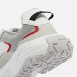 HUGO Go1st Men's Shell And Faux Suede Trainers -Cheap Stepwise Footwear Store 14265095 7845041579527639