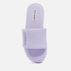 Steve Madden Women's Swoosh Padded Faux Leather Sandals -Cheap Stepwise Footwear Store 14266668 1005038734617100