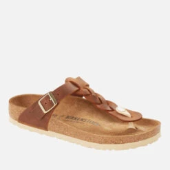 Birkenstock Gizeh Braided Leather Sandals -Cheap Stepwise Footwear Store 14267115 1805052711227397