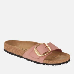 Birkenstock Women's Nubuck Leather Single Strap Sandals -Cheap Stepwise Footwear Store 14267138 1235052705415422