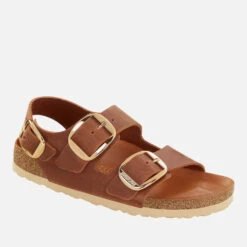 Birkenstock Milano Buckle Oiled Leather Sandals -Cheap Stepwise Footwear Store 14267146 5345052705596964