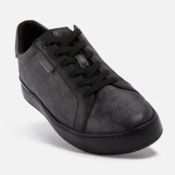 Coach Lowline Signature Printed Coated-Canvas Trainers -Cheap Stepwise Footwear Store 14513161 1015057156216517