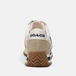 Coach Women's Suede, Shell And Leather Trainers 9 Coach Women's Suede, Shell And Leather Trainers -Cheap Stepwise Footwear Store 14513222 1895056307322276