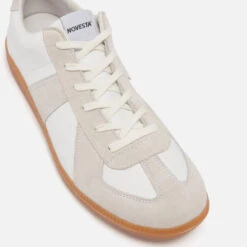 Novesta Men's German Army Leather And Suede Trainers -Cheap Stepwise Footwear Store 14513383 2625051654347386