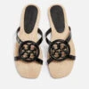Tory Burch Women's Bombe Miller Leather Espadrille Slides