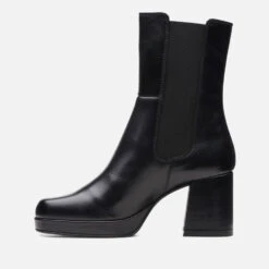 Clarks Women's Pique Up Leather Chelsea Boots -Cheap Stepwise Footwear Store 14842630 5805066185532688